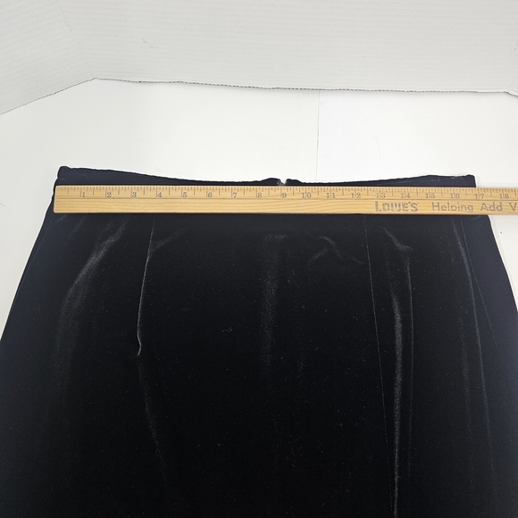 R&K Evening Women’s Jaket Cardigan And Skirt Velvet Set Sz 14 Vintage 80's 90's - Picture 13 of 14